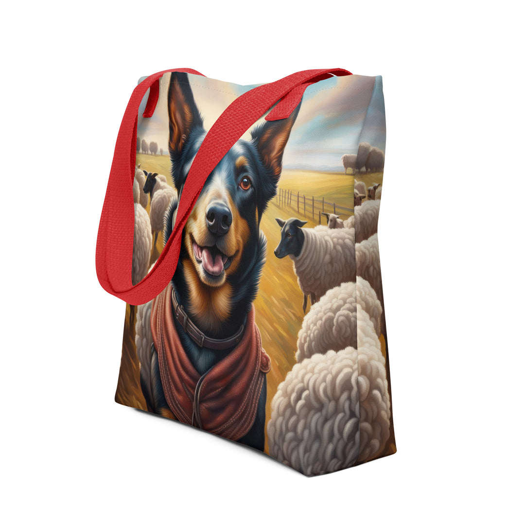 Tote bag-Australian Cattle Dog V4