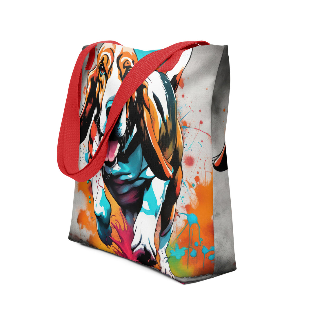 Tote bag-Basset Hound