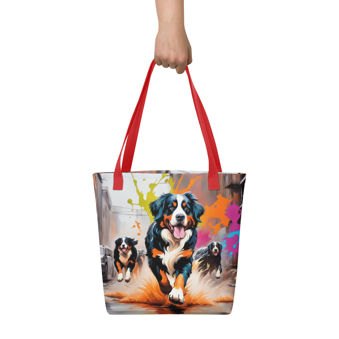 Tote bag-Bernese Mountain Dog V3