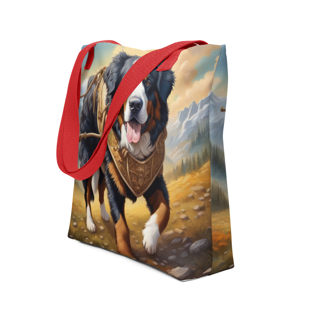 Tote bag-Bernese Mountain Dog V4