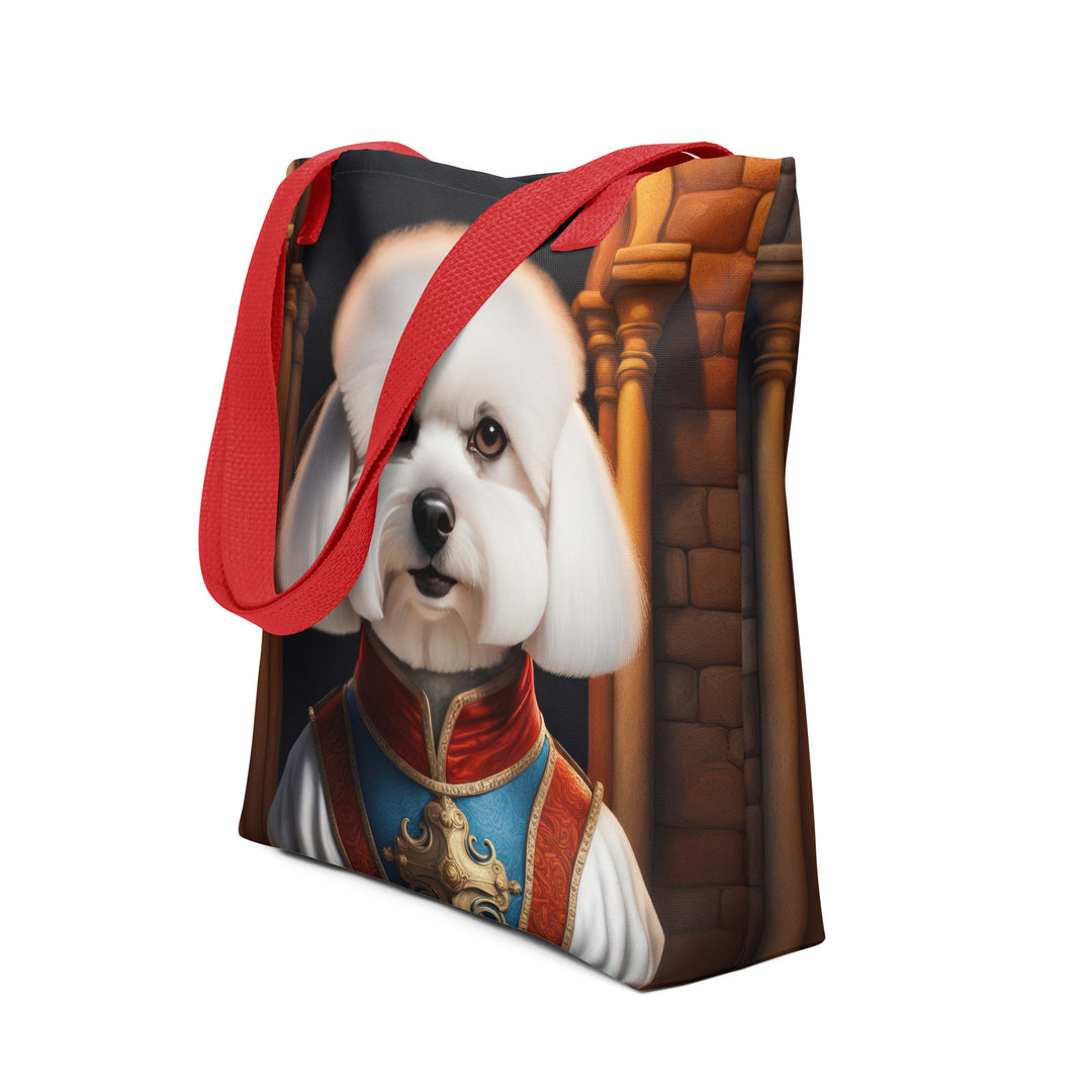 Tote bag-Bichon Frise Dog V2