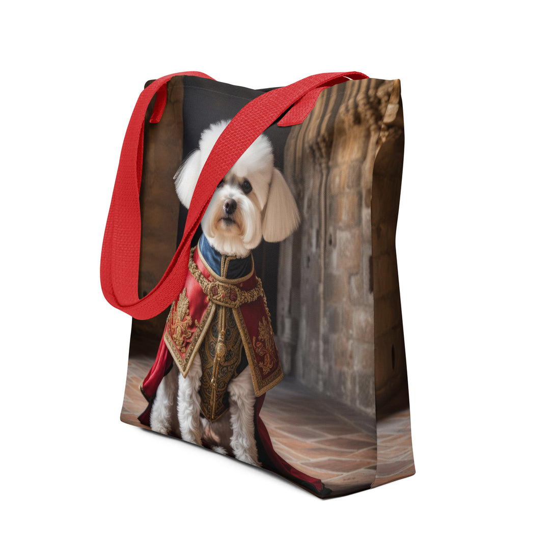 Tote bag-Bichon Frise Dog V4