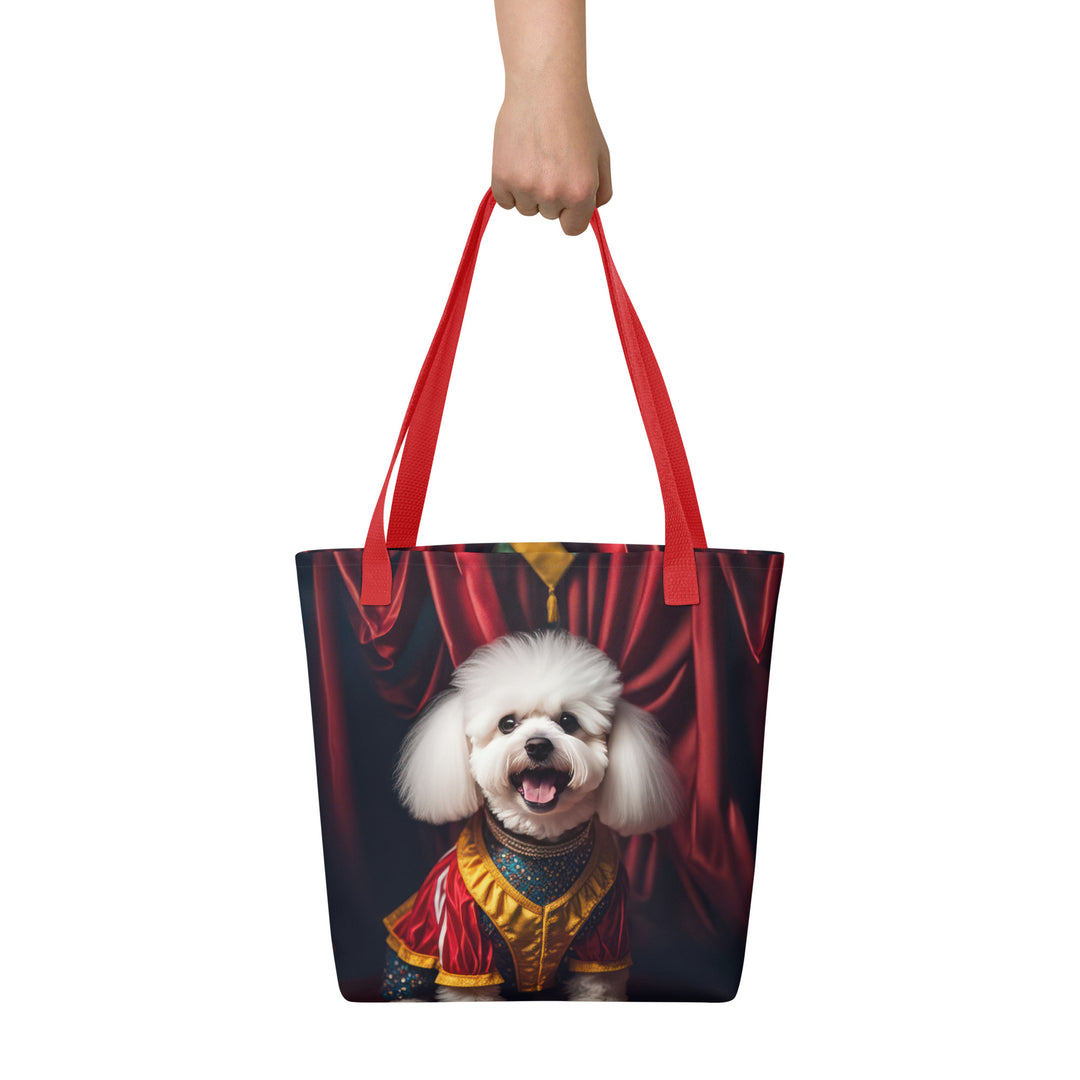 Tote bag-Bichon Frise Dog V6