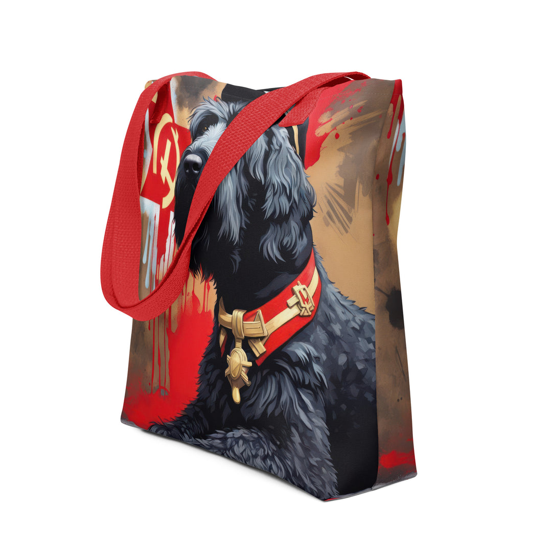 Tote bag-Black Russian Terrier V2