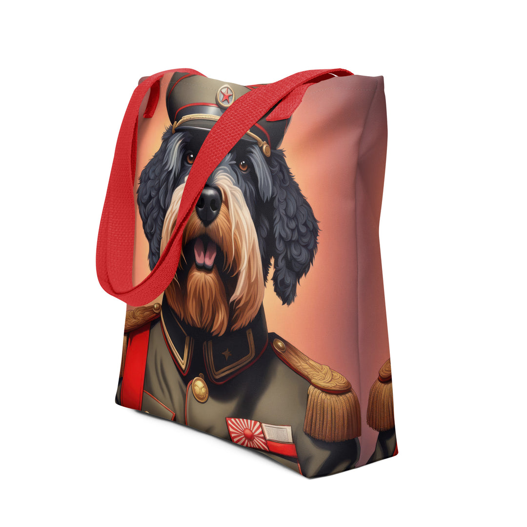 Tote bag-Black Russian Terrier V3