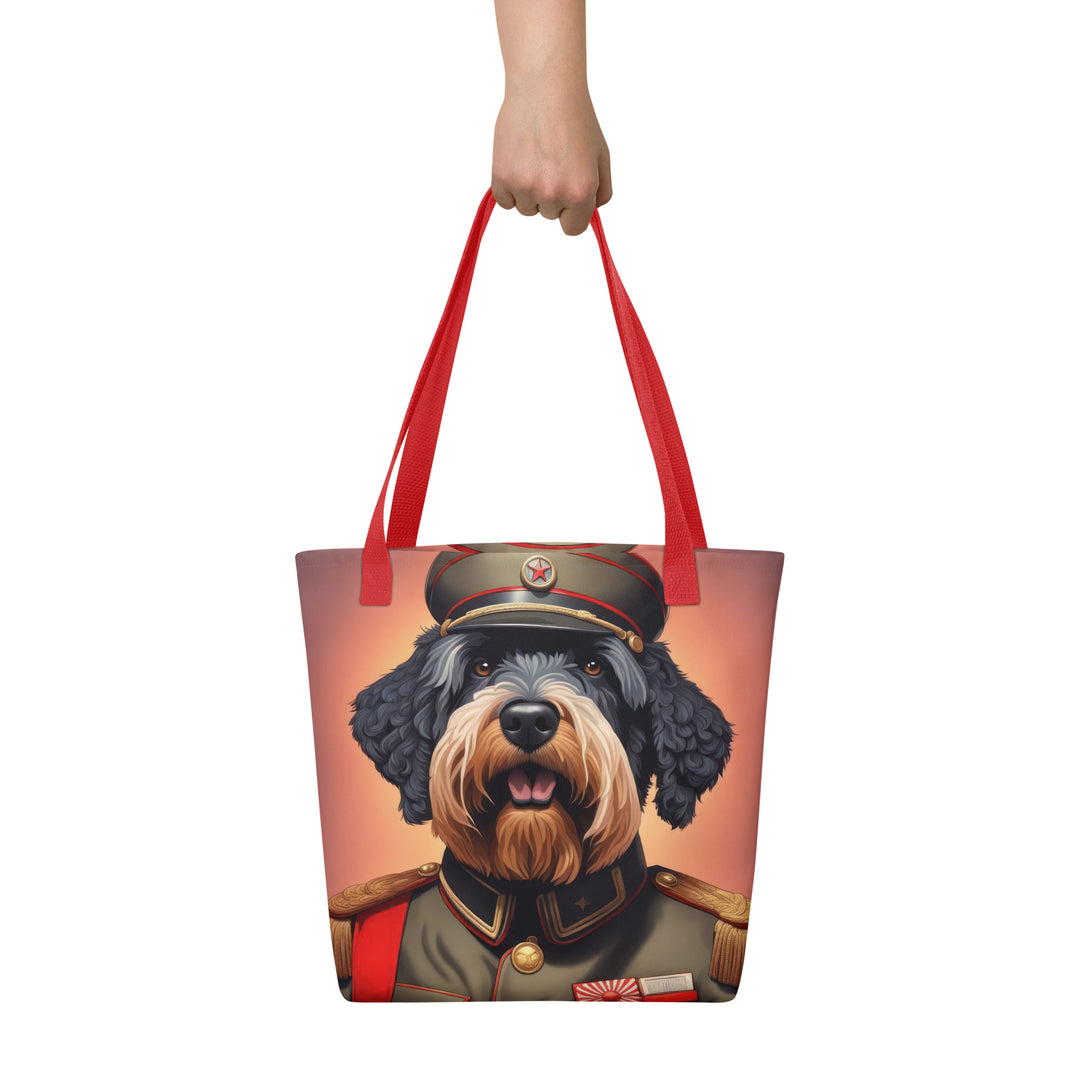 Tote bag-Black Russian Terrier V3