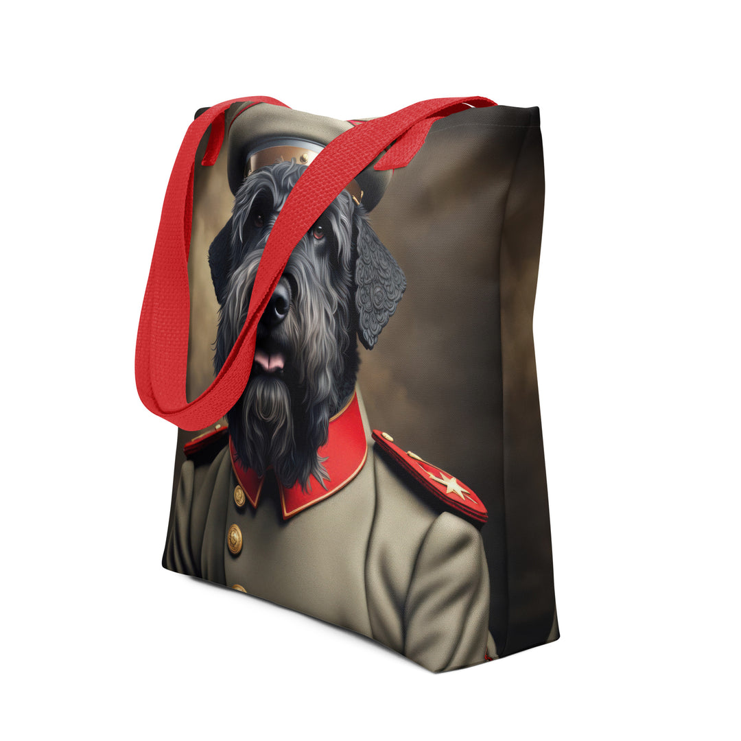 Tote bag-Black Russian Terrier V4