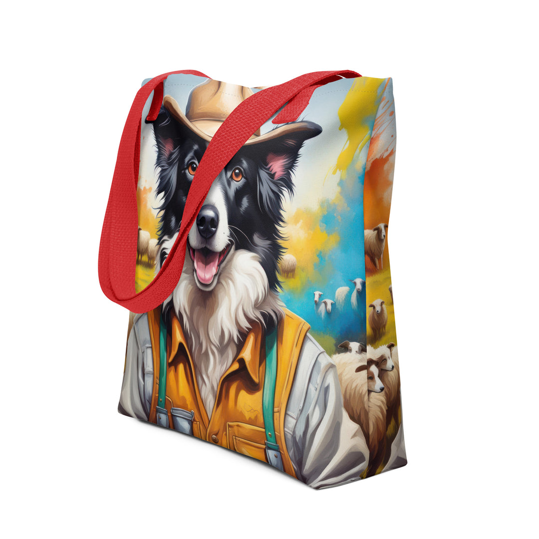 Tote bag-Border Collie