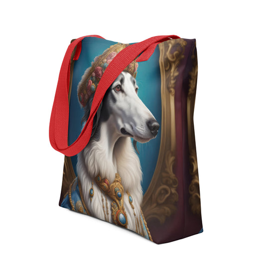 Tote bag-Borzoi V2