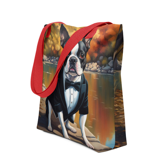 Tote bag-Boston Terrier V2