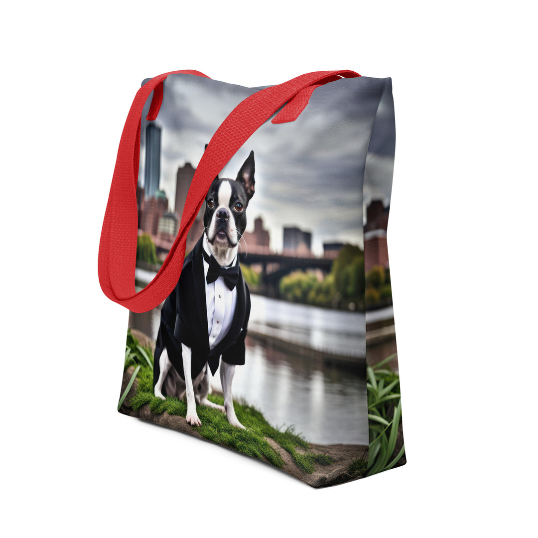 Tote bag-Boston Terrier V3