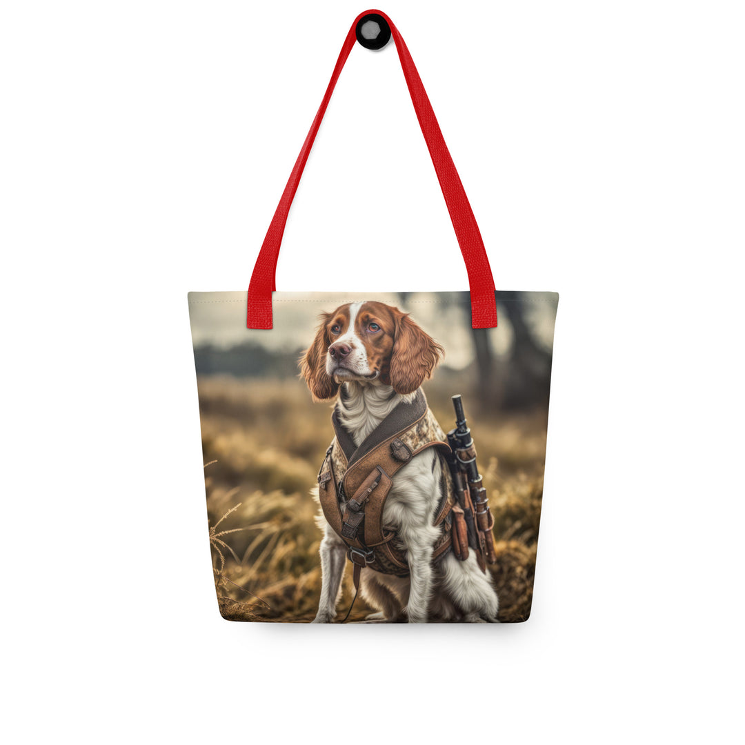 Tote bag-Brittany Dog V2