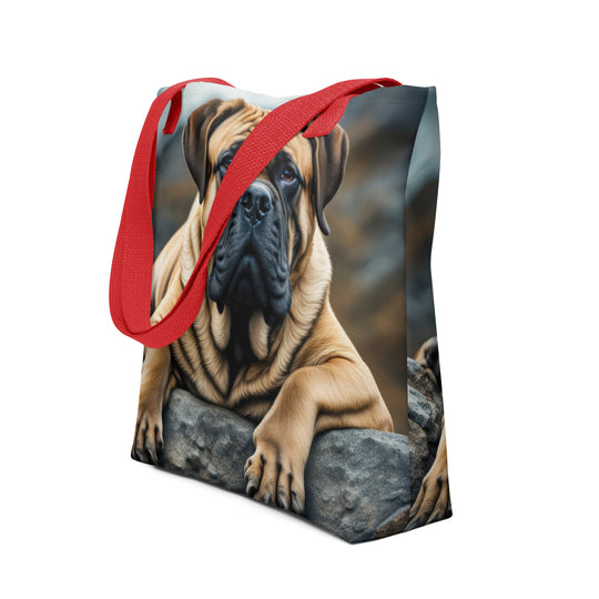 Tote bag-Bull Mastiff V7