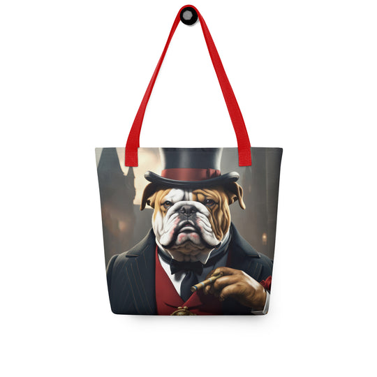 Tote bag-Bulldog V8