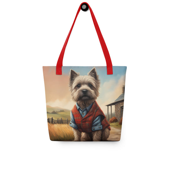 Tote bag-Cairn Terrier bV2