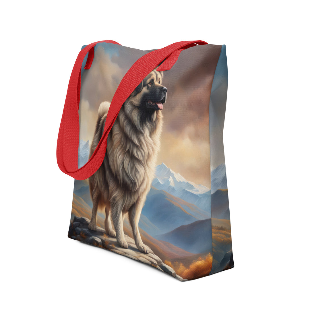 Tote bag-Caucasian Shepherd Dog V3