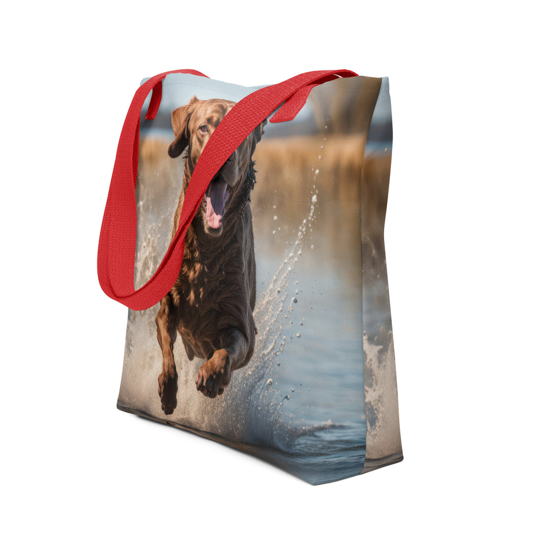 Tote bag-Chesapeake Retriever V2