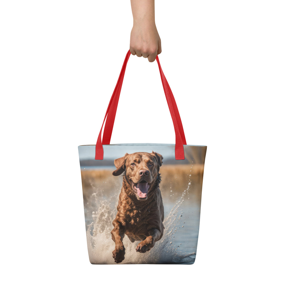 Tote bag-Chesapeake Retriever V2