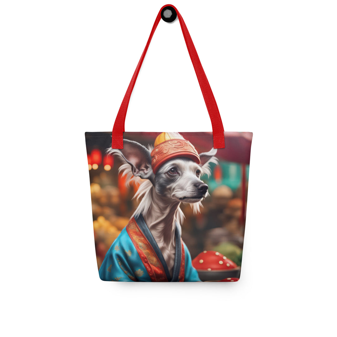 Tote bag-Chinese Crested Dog V2