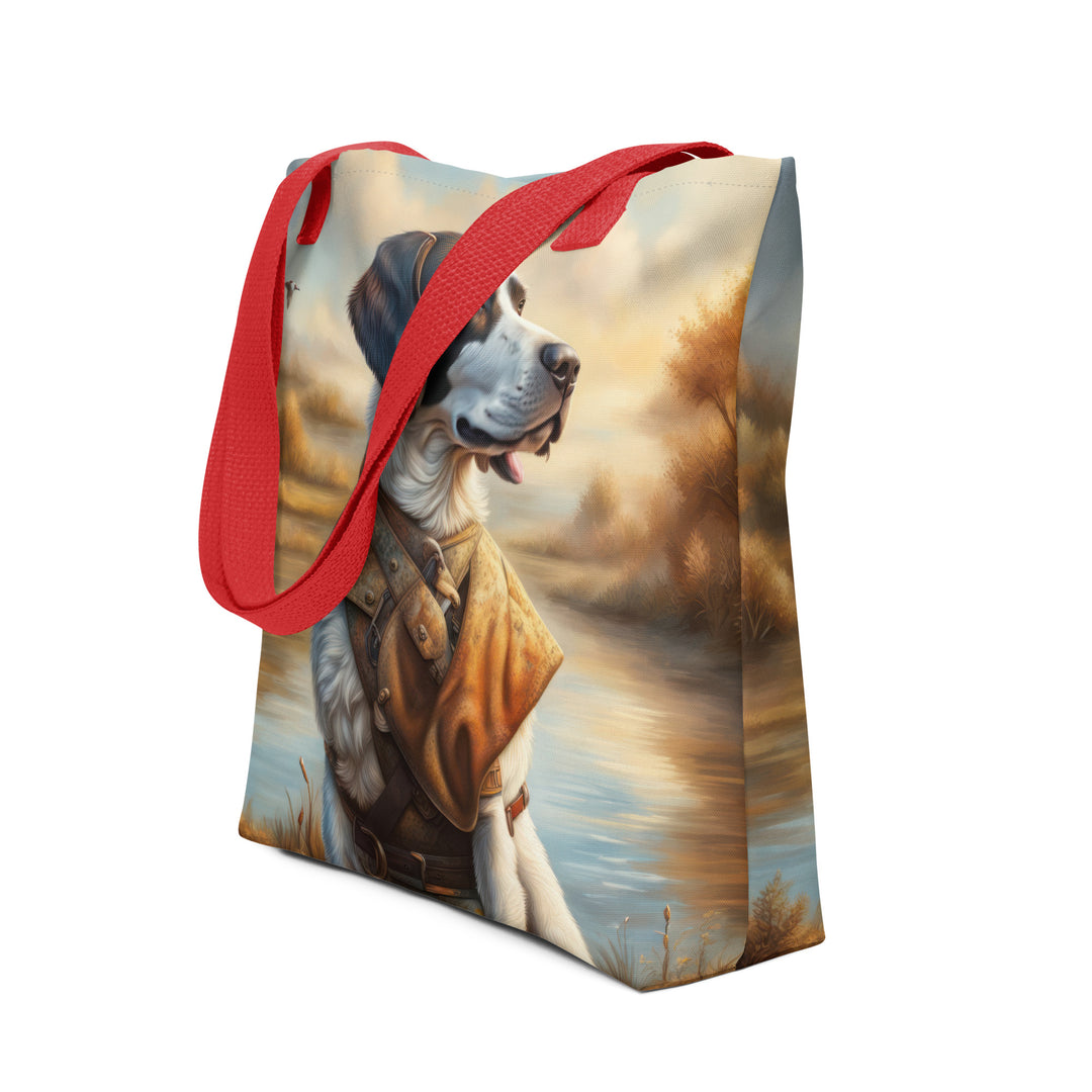 Tote bag-French Pointing Dog Pyrenean