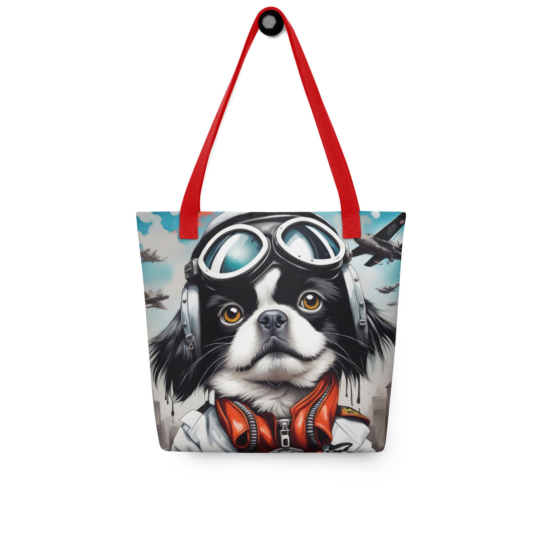 Tote bag-Japanese Chin V8