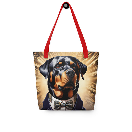 Tote bag-Rottweiler V17