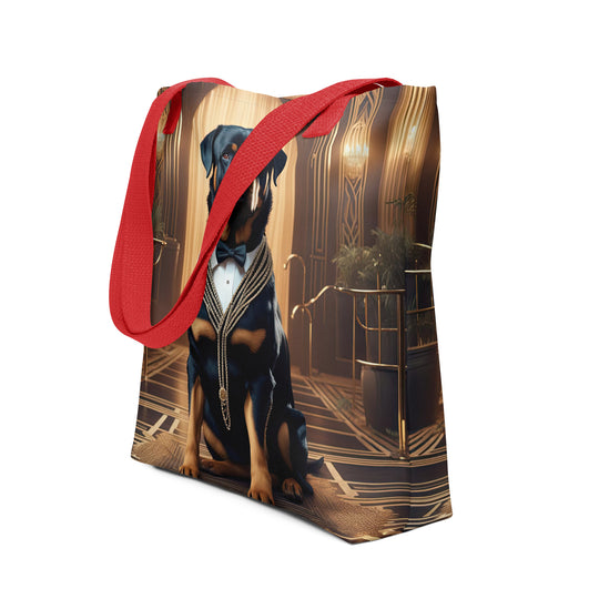 Tote bag-Rottweiler V18