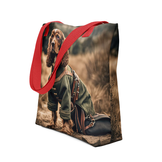 Tote bag-Cocker Spaniel V7