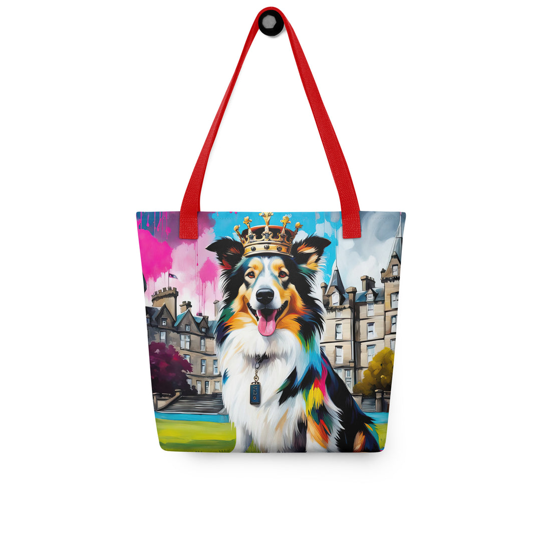 Tote bag-Collie V2