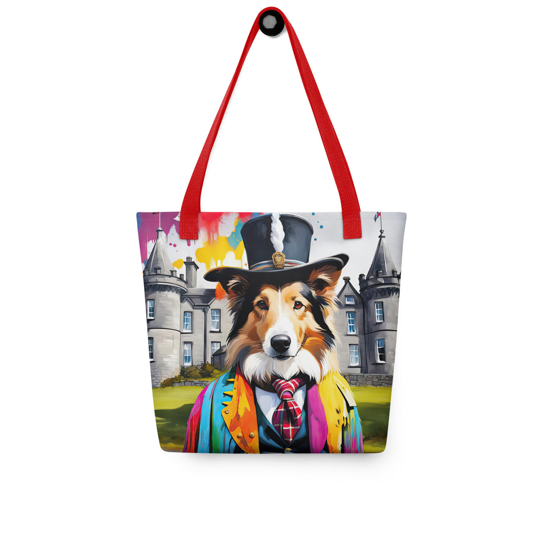 Tote bag-Collie V4