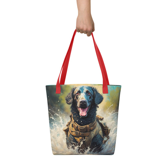 Tote bag-Curly-Coated Retriever V3