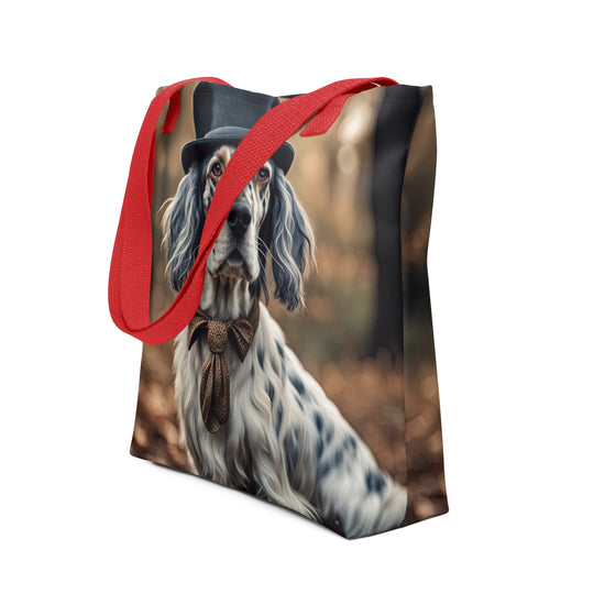 Tote bag-English Setter