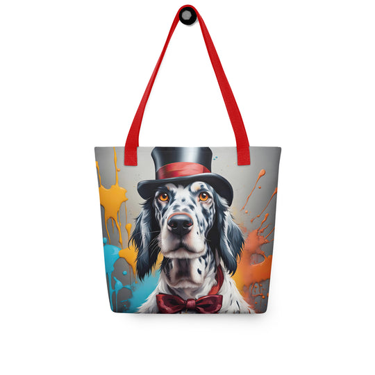 Tote bag-English Setter V2