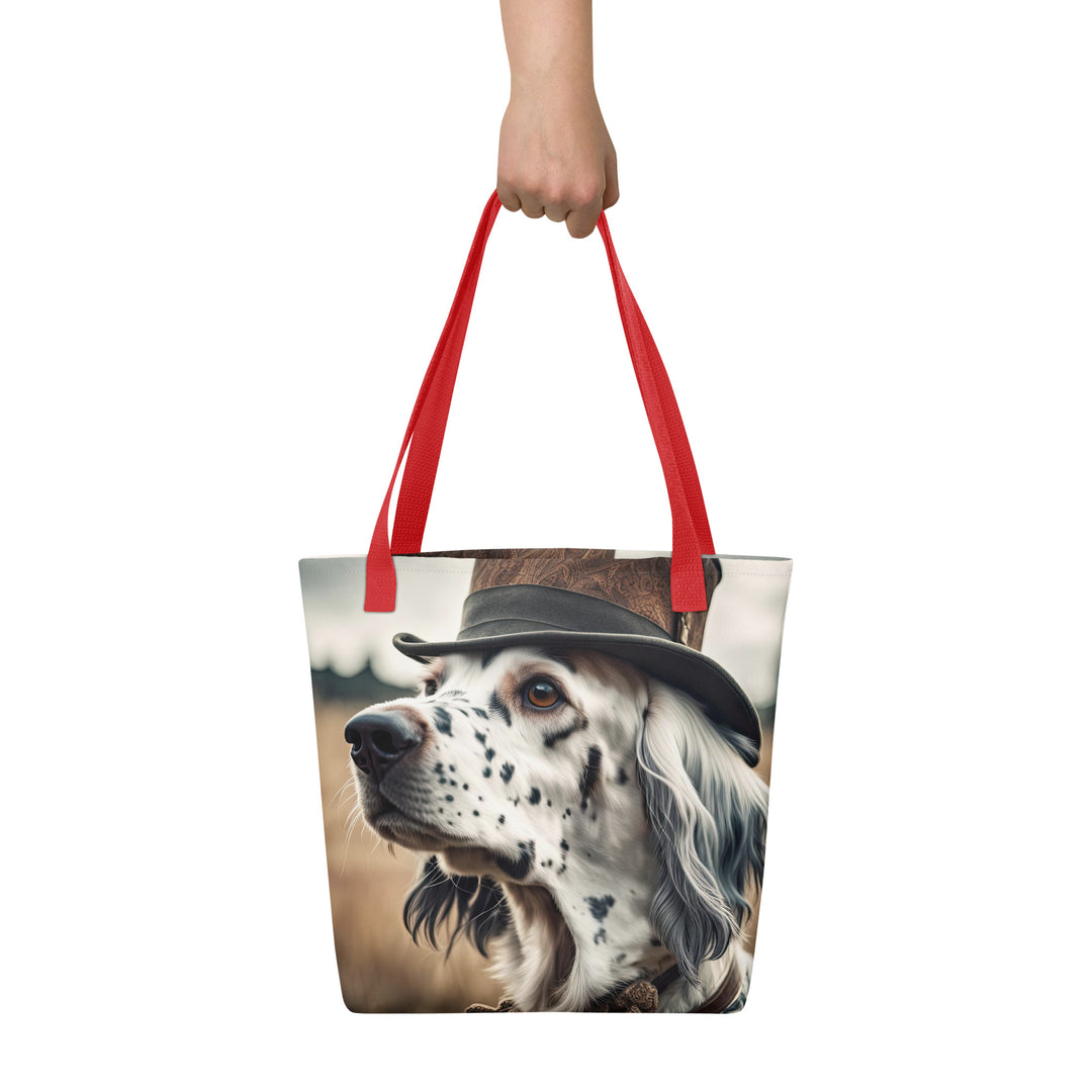 Tote bag-English Setter V4