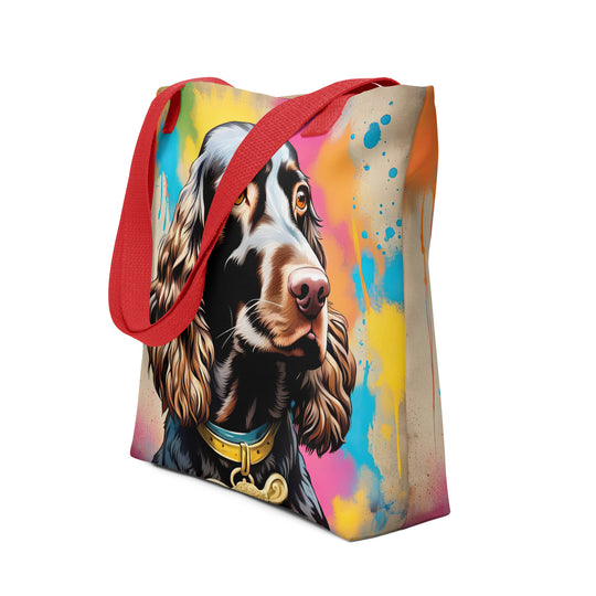 Tote bag-Field Spaniel