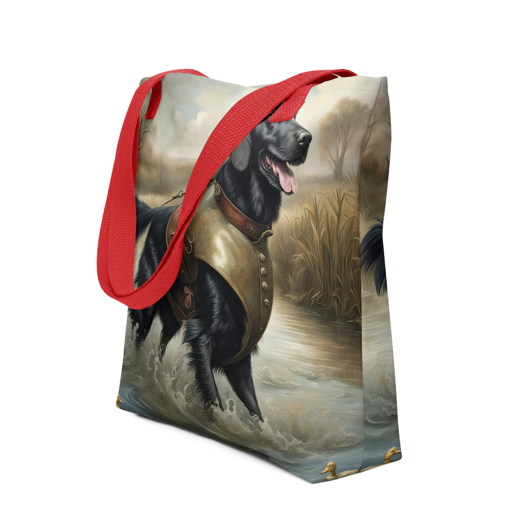 Tote bag-Flat-Coated Retriever V3