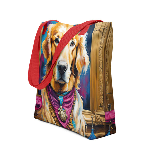 Tote bag-Golden Retriever V4