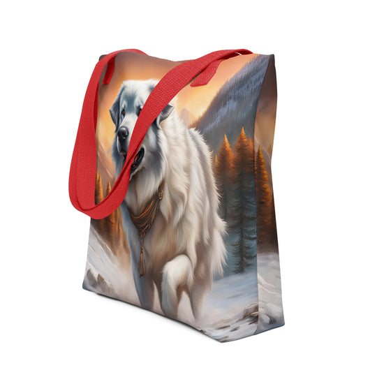 Tote bag-Great Pyrenees V2