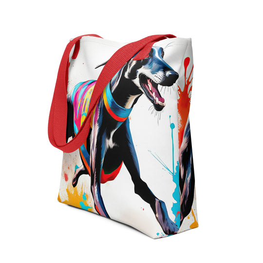 Tote bag-Greyhound V4