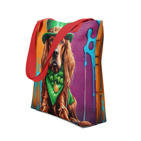 Tote bag-Irish Setter V3