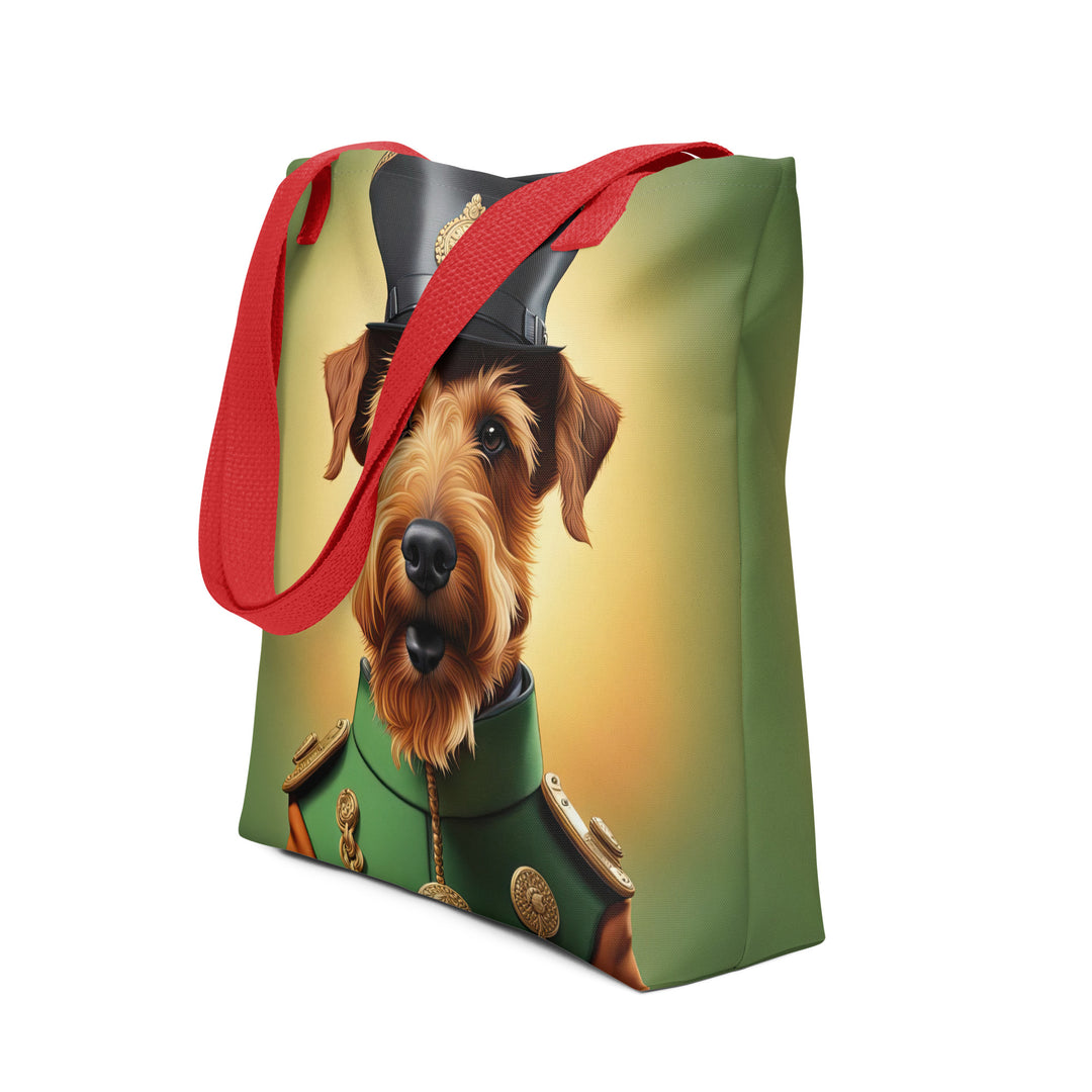 Tote bag-Irish Terrier