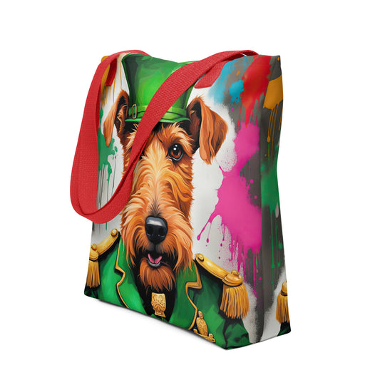 Tote bag-Irish Terrier V2