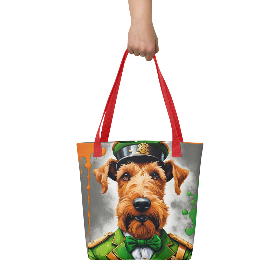 Tote bag-Irish Terrier V4