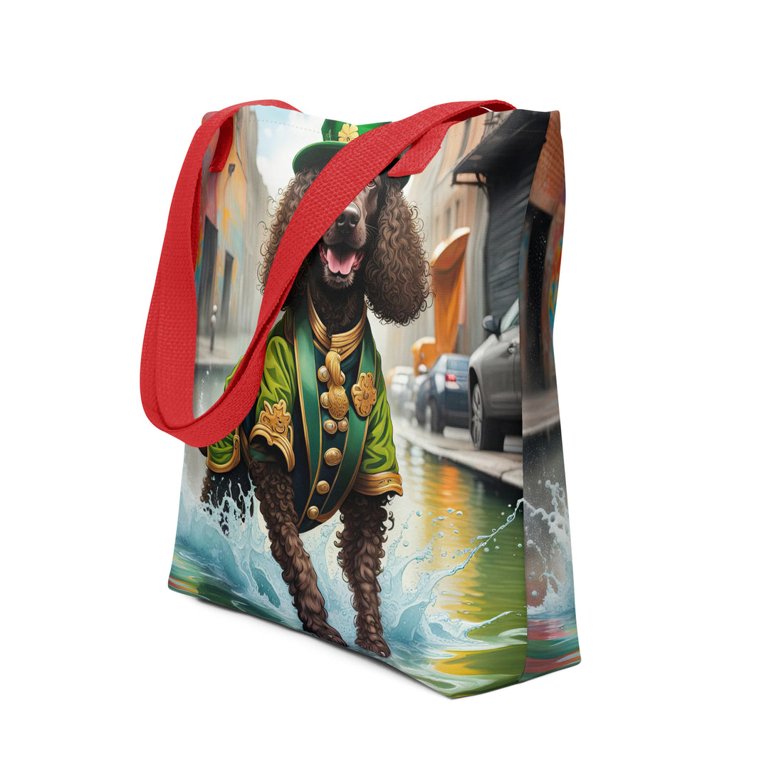 Tote bag-Irish Water Spaniel V3