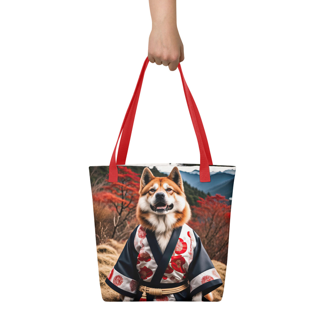 Tote bag-Japanese Akitainu V3