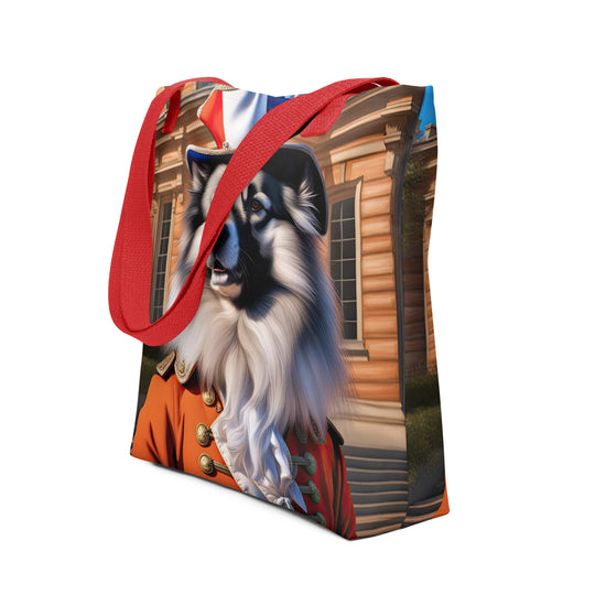 Tote bag-Keeshond