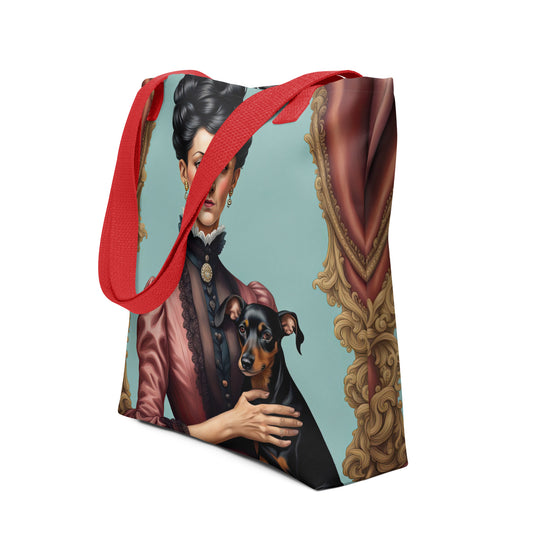 Tote bag-Toy Manchester Terrier V2