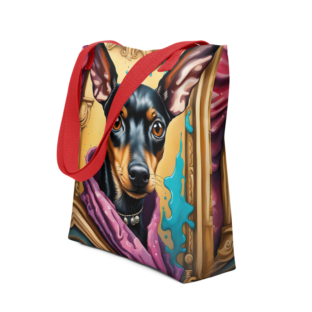 Tote bag-Toy Manchester Terrier V4