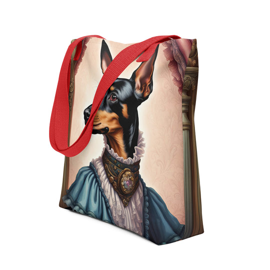 Tote bag-Toy Manchester Terrier V5