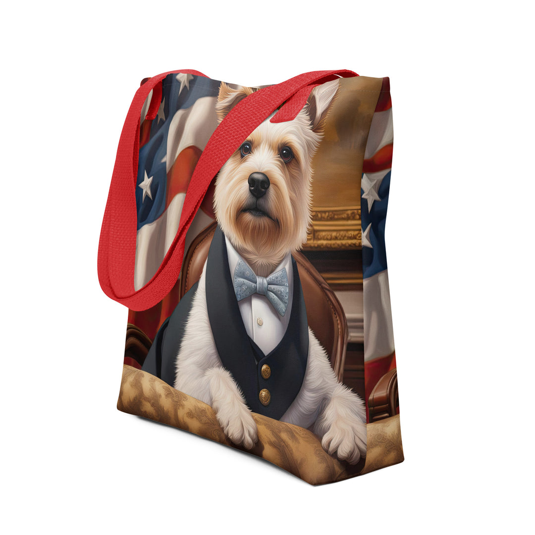 Tote bag-Teddy Roosevelt Terrier